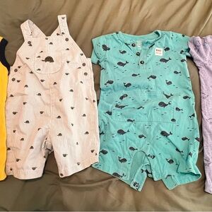 Set of 4 rompers, 18 months